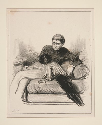 Essa Madame de Lieusaint é estúpida! de Paul Gavarni