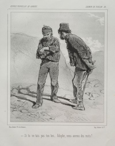 Caminho de Toulon. de Paul Gavarni