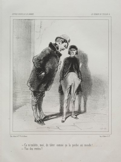 Caminho de Toulon. de Paul Gavarni