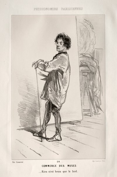 Comércio das musas. de Paul Gavarni