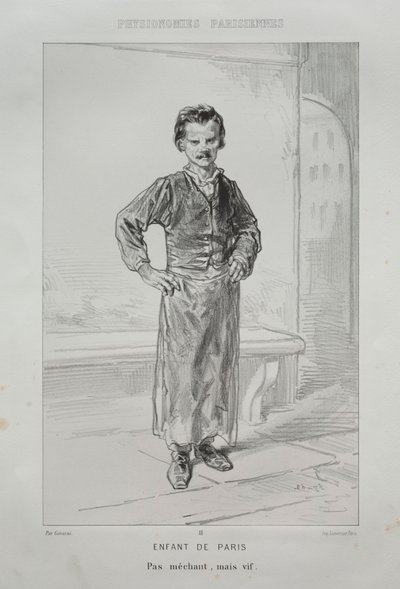 Filho de Paris de Paul Gavarni