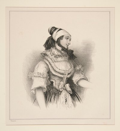 FRANCONIENNE de Paul Gavarni