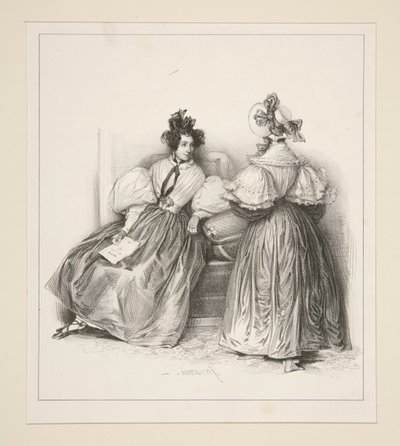 Mulheres na Moda de Paul Gavarni