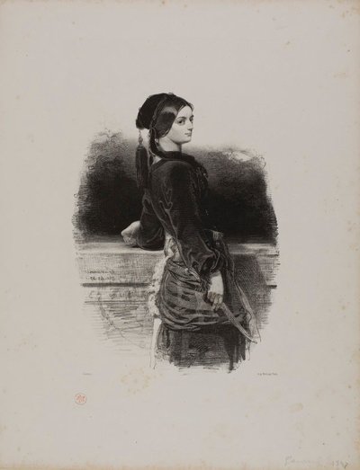 Gulnare (Sra. Waldor) de Paul Gavarni