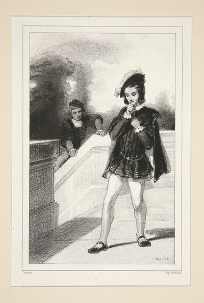 HENRI DE FRANCE ET CASTELNAU. 1532. de Paul Gavarni
