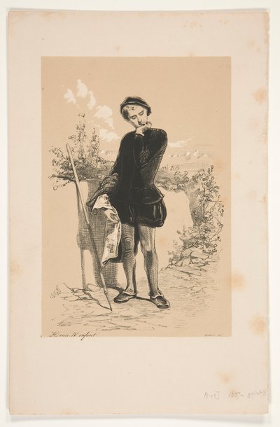 CRIANÇA HENRIQUE IV. de Paul Gavarni