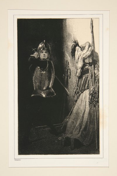 HENRI IV E O MANEQUIM. de Paul Gavarni