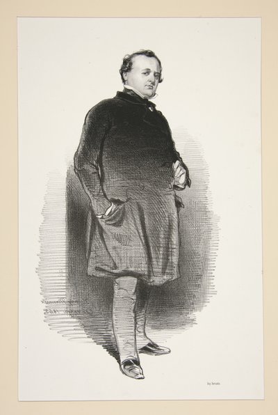 Henri Monnier de Paul Gavarni