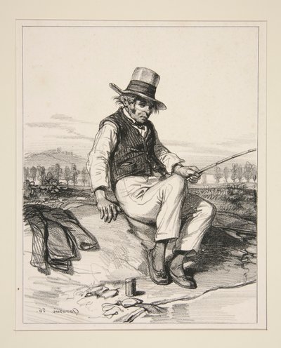 JEROME SAUVAGE, (conhecido como Padre Belenfant). de Paul Gavarni