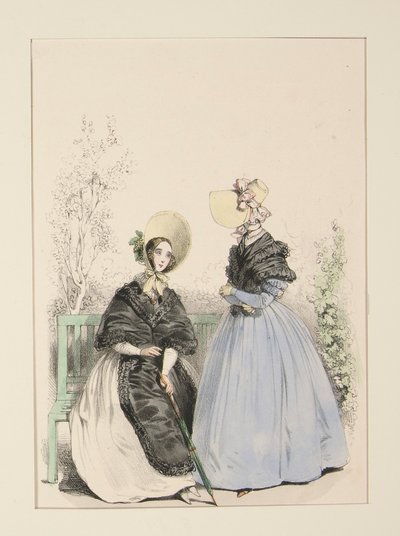 JULHO DE 1837. Chapéus de palha. de Paul Gavarni