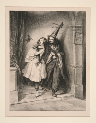 A BOA AVENTURA. - A FORTUNA PELLER (sic). de Paul Gavarni