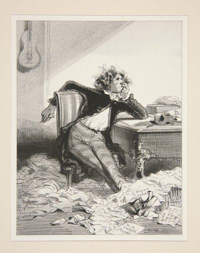 O autor das palavras de Paul Gavarni