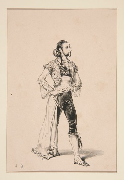 LE MAJO. de Paul Gavarni