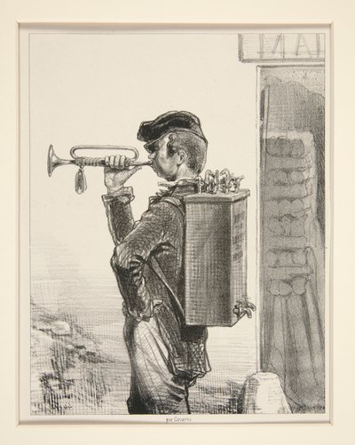LE MARCHAND DE ROBINETS. de Paul Gavarni