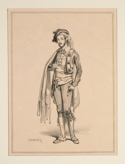 O MULLETO. (Traje de de Paul Gavarni