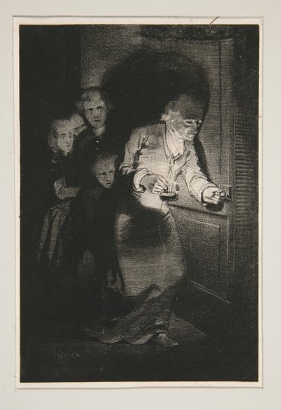 O FANTASMA. de Paul Gavarni