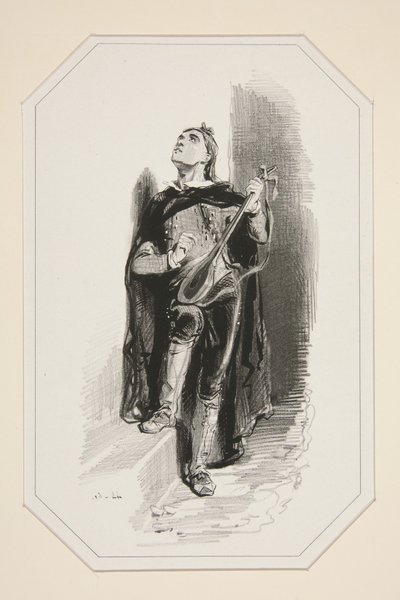 A serenata de Paul Gavarni