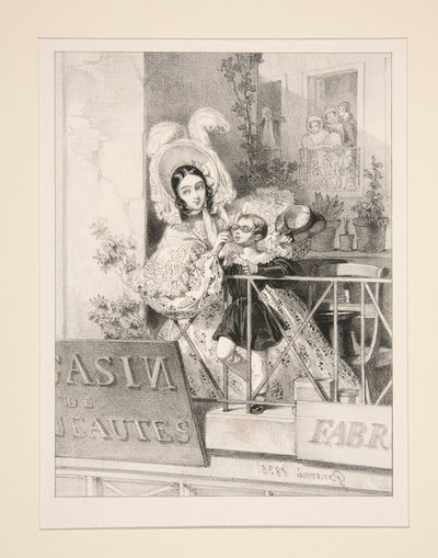 Le Cortege de Paul Gavarni