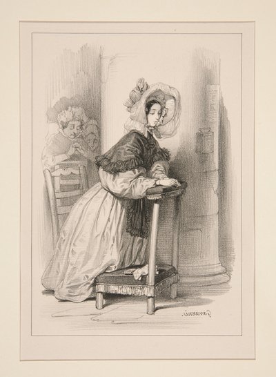 O domingo de Paul Gavarni