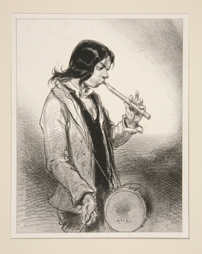A Galoubet. de Paul Gavarni