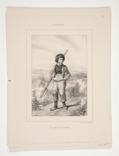 O pequeno caminhoneiro de Paul Gavarni