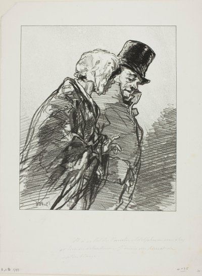 Les Lorettes vieillies: ...E no Baile de Variedades, Adolphe... de Paul Gavarni