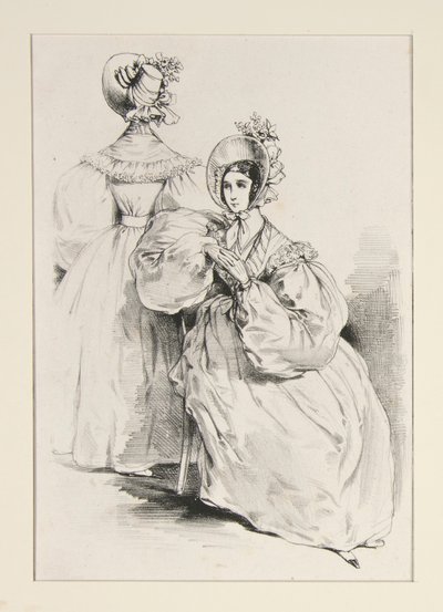 MAI 1836. Robes de jaconas. de Paul Gavarni