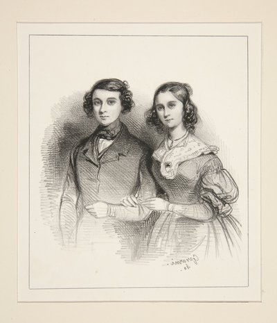 Sr. e Sra. Emile Taigny de Paul Gavarni