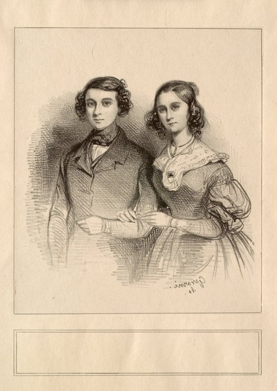 O senhor e a senhora Emily Taigny de Paul Gavarni
