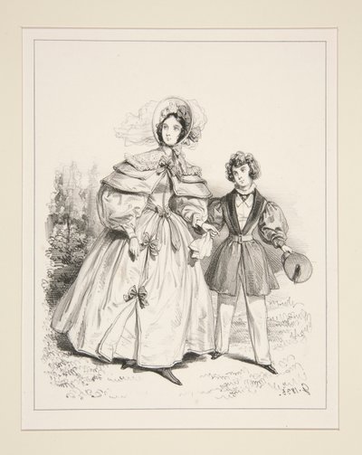 NEGLIGE DU MATIN. 1835. de Paul Gavarni