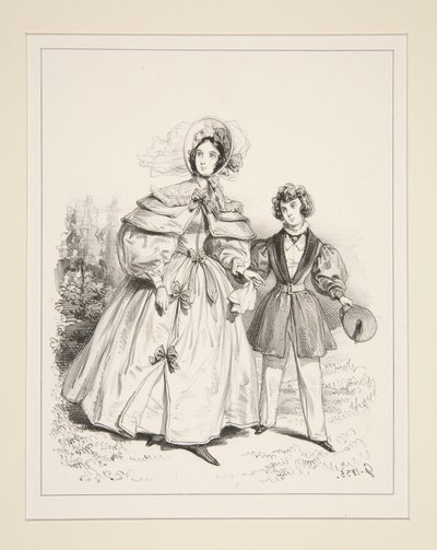 NEGLIGÉ DA MANHÃ. 1835. de Paul Gavarni