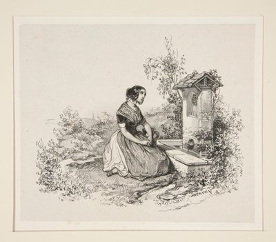 Nossa Senhora da Fonte de Paul Gavarni