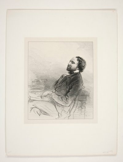 Old Nick (Emile Forgues) de Paul Gavarni