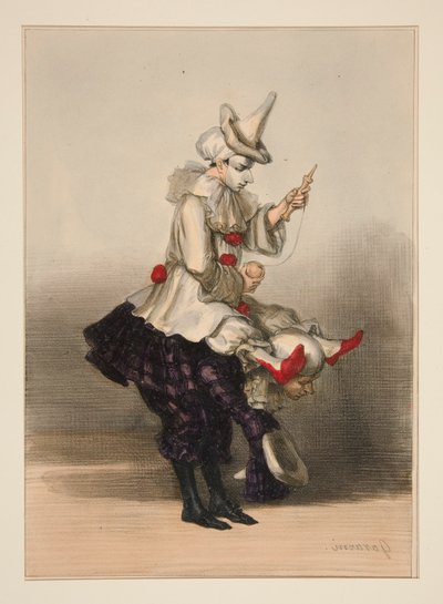 MORANGUEIRO E PIERROT de Paul Gavarni