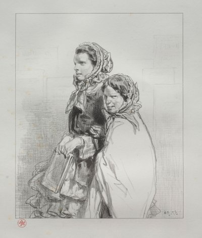 Par-ci, par-lá: Minha Filha cantou, 1854-1856. de Paul Gavarni