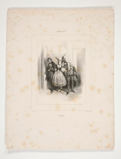 Papel de Paul Gavarni