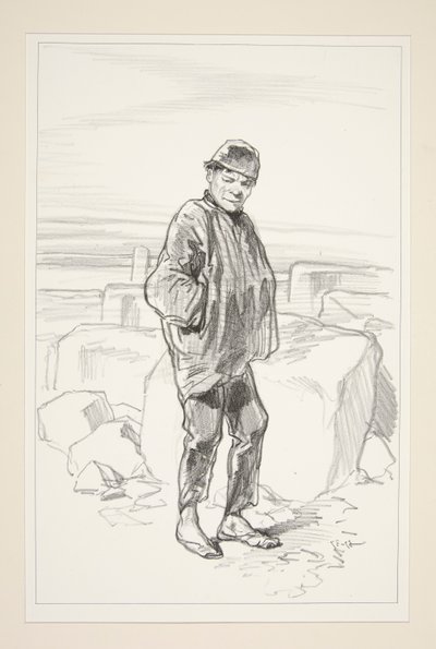 RODEURS. Ele levou alguma coisa. de Paul Gavarni
