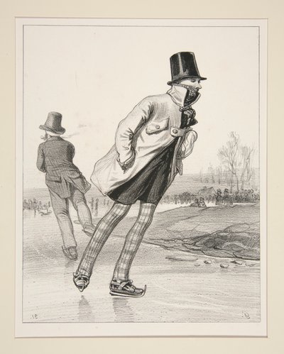 SIR WALTER SPOTT, de Dublin, Turista, Orientalista (sic) e Papista. de Paul Gavarni