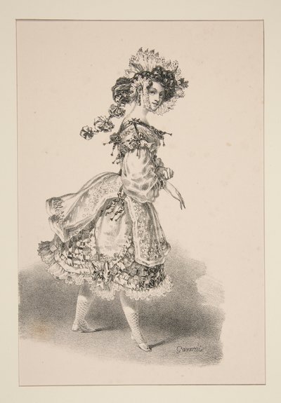 SOUBRETTE. de Paul Gavarni