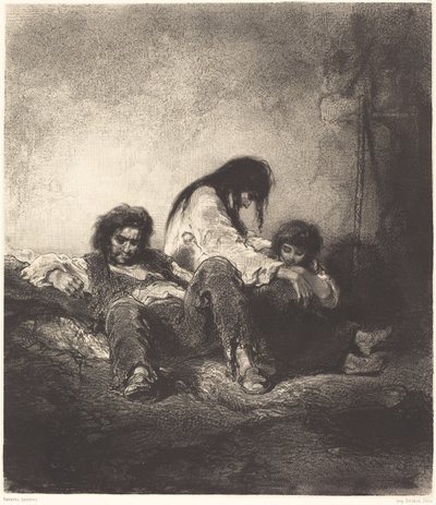 A Família Pobre de Paul Gavarni