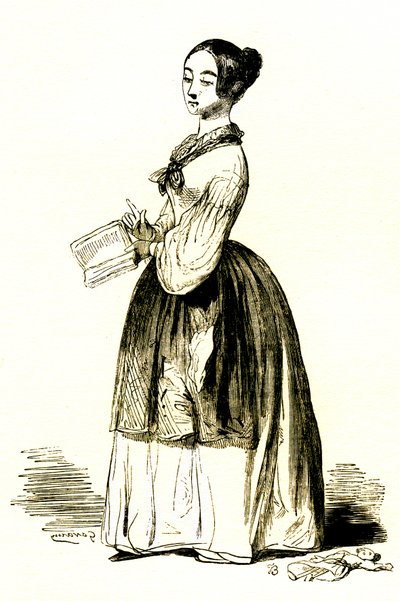 O professor (gravura de Paul Gavarni