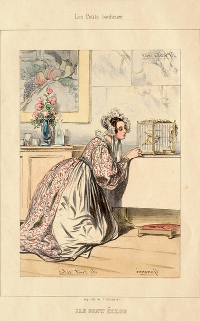 Eclodiram (Ils sont éclos) de Paul Gavarni