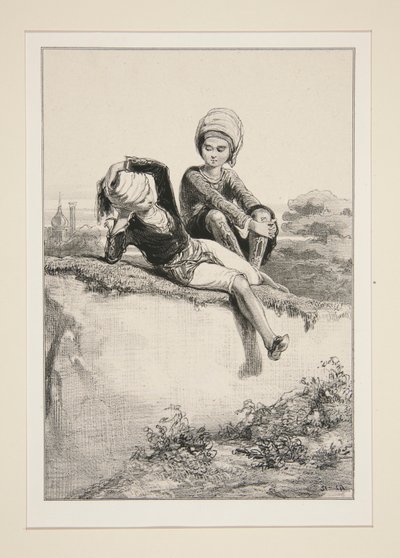 Thimothee (sic) Et Philemon de Paul Gavarni