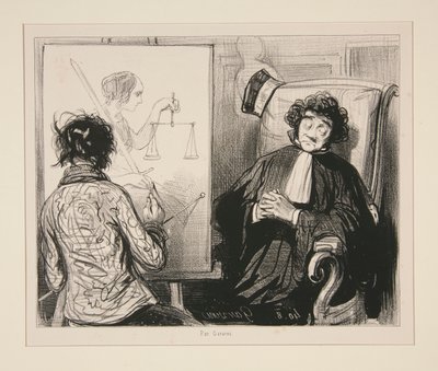 Um retrato lisonjeiro de Paul Gavarni