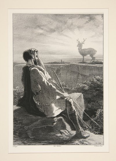 Visão de Eustache de Paul Gavarni
