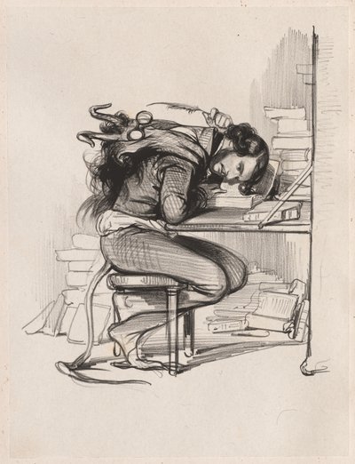Émile Forgues Old Nick, c. 1835-1840. de Paul Gavarni