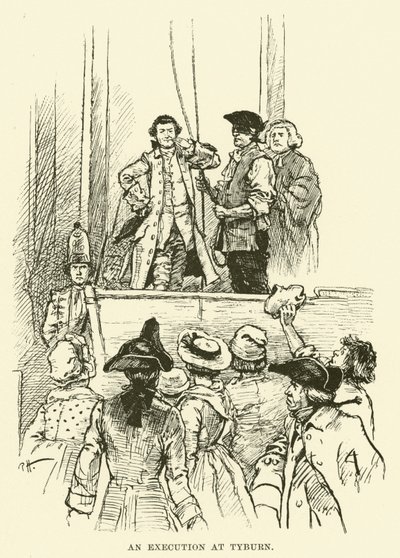 Uma execução na Tyburn de Paul Hardy