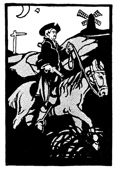 Highwayman (gravura) de Paul Hardy