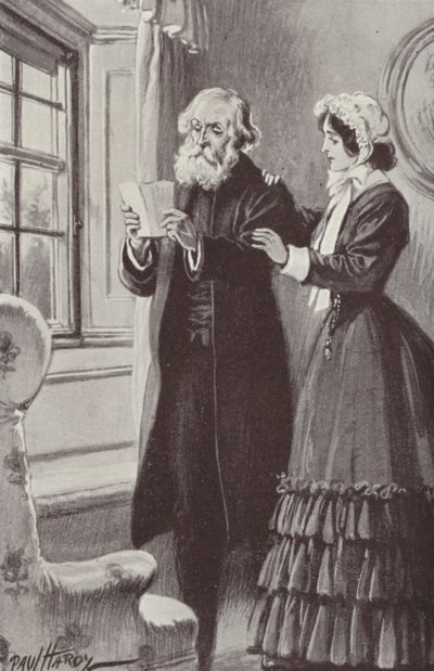 Ilustração para Barchester Towers de Anthony Trollope de Paul Hardy