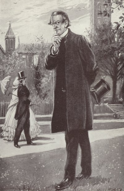 Ilustração para Barchester Towers de Anthony Trollope de Paul Hardy